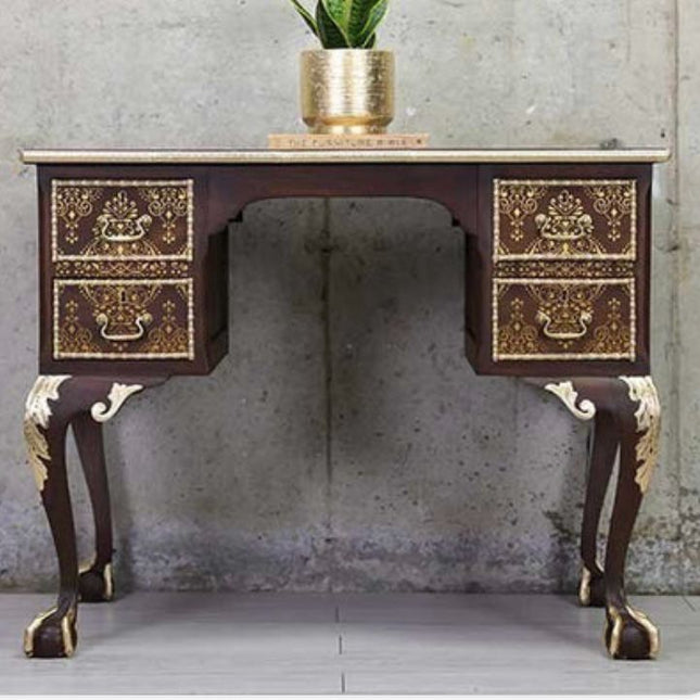 Redesign with Prima Kacha Golden Damask 2