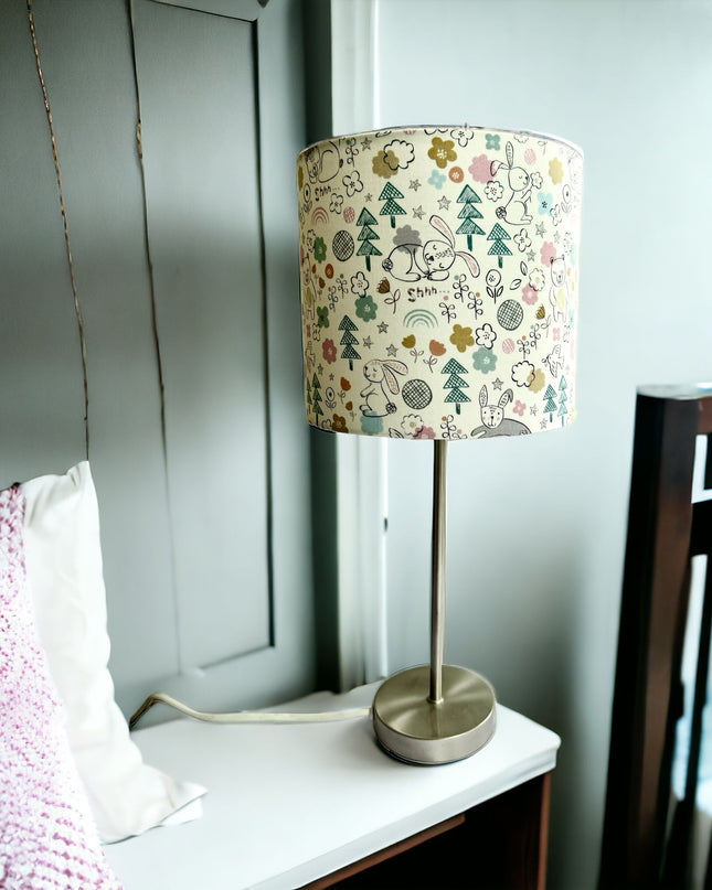 Nursery White Rabbit Lampshade