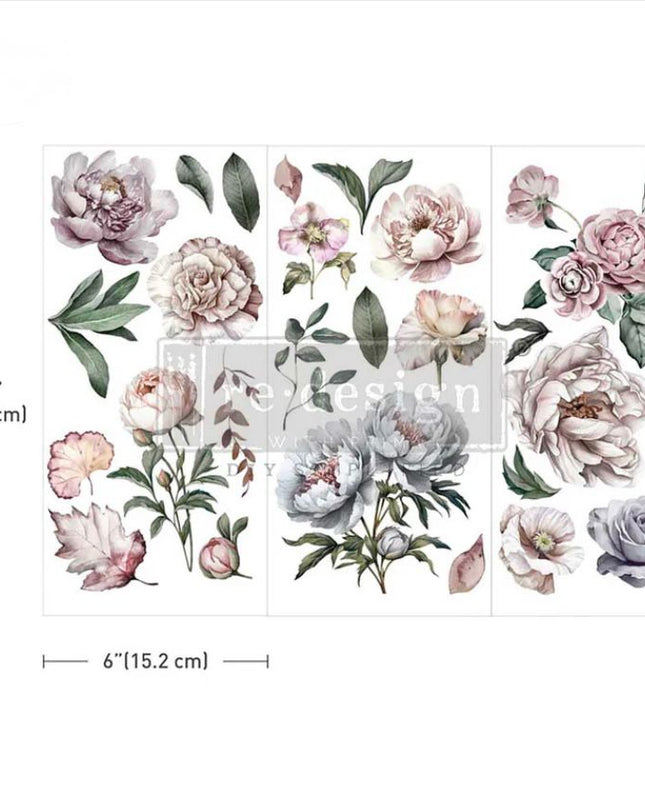 Redesign with Prima Blossom Breeze Small Decor Transfer