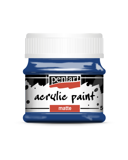Pentart - Dark Blue - Acrylic Paint Matte