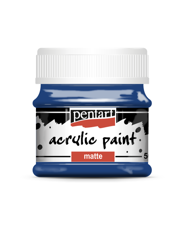 Pentart - Dark Blue - Acrylic Paint Matte