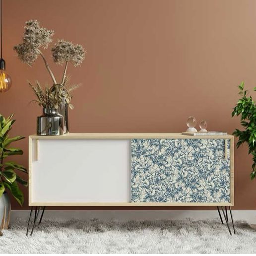 Redesign with Prima - Blue Wallpaper A1 Decoupage Fibre Paper 3