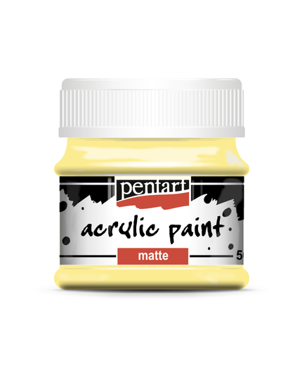 Pentart - Vanilla - Acrylic Paint Matte