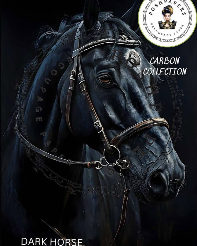 Posh Papers Decoupage paper Dark Horse