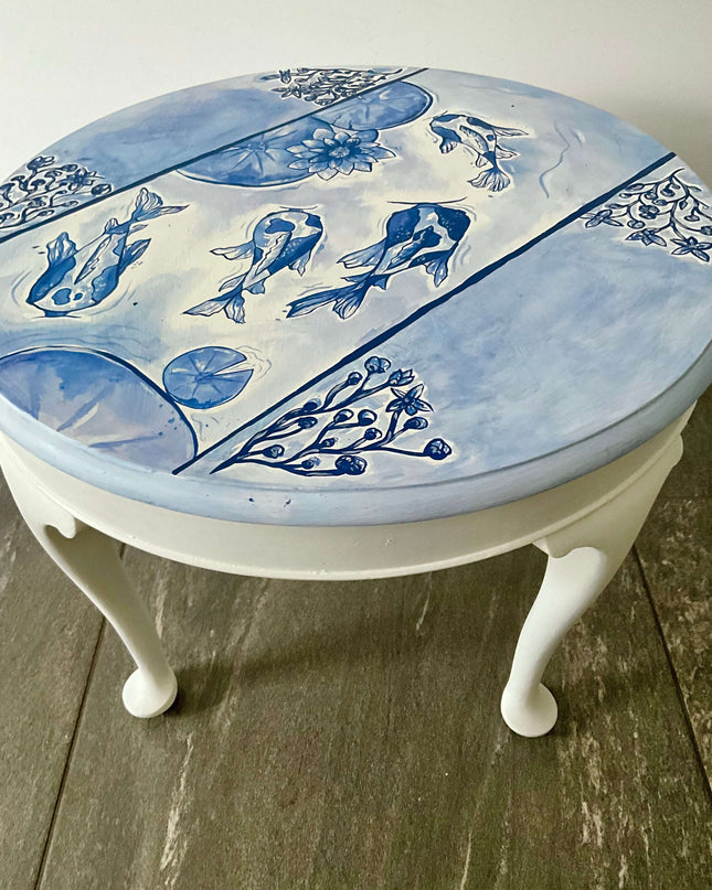 Koi Painted Table 1