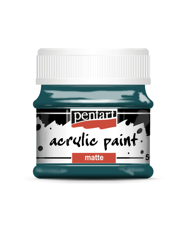 Pentart - Turquoise Blue - Acrylic Paint Matte