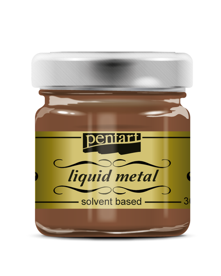 Pentart - Liquid Metal - Copper - 30ml