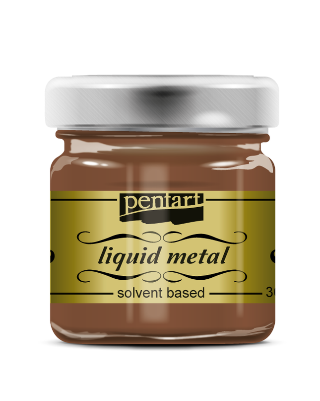 Pentart - Liquid Metal - Copper - 30ml