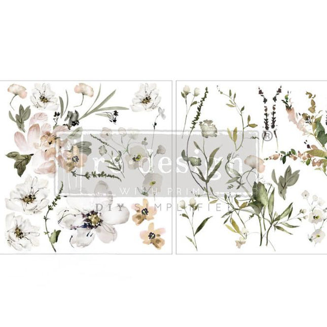 Redesign with Prima - Pastels Artistry Maxi Decor Transfer 1