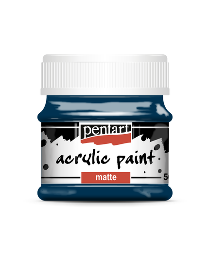 Pentart - Indigo Blue - Acrylic Paint Matte