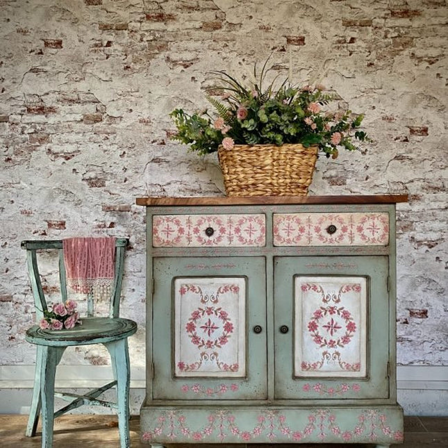 Flower Garland Decor Transfer