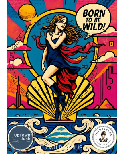 Posh Papers Decoupage Paper - Wild Venus