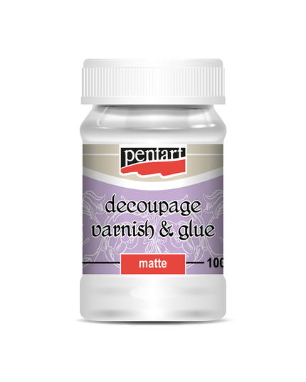 Pentart Matte Decoupage Glue and Varnish 100ml