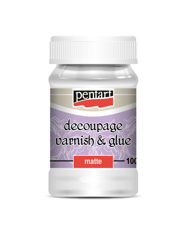 Pentart Matte Decoupage Glue and Varnish 100ml