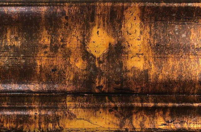Copper Bark Rub On Metallic Foil
