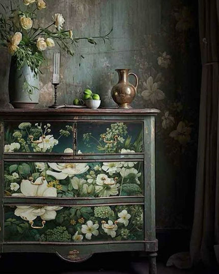 Redesign with Prima Night and Petal Decoupage Paper