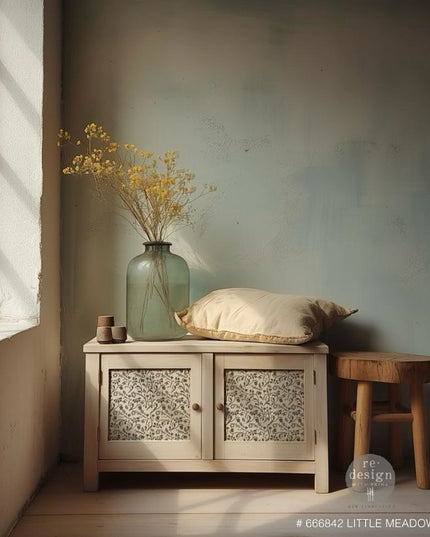 Redesign with Prima Stencil Little Meadow 4