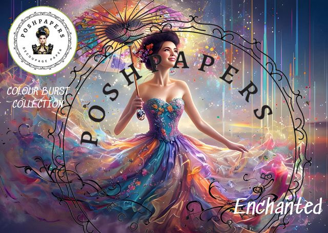 Posh Papers Decoupage Paper Enchanted