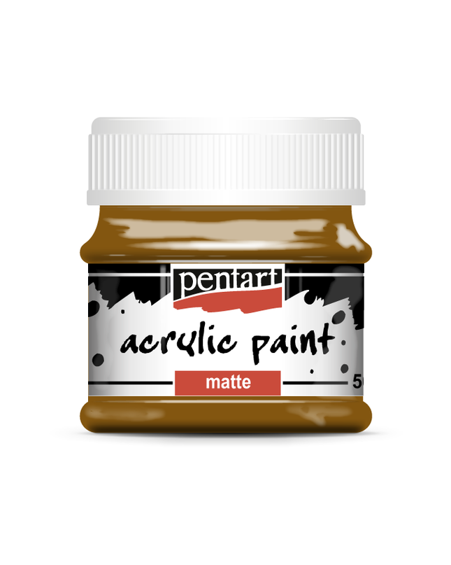 Pentart - Light Brown - Acrylic Paint Matte