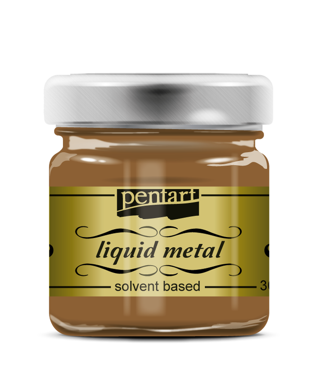 Pentart - Liquid Metal - Bronze - 30ml