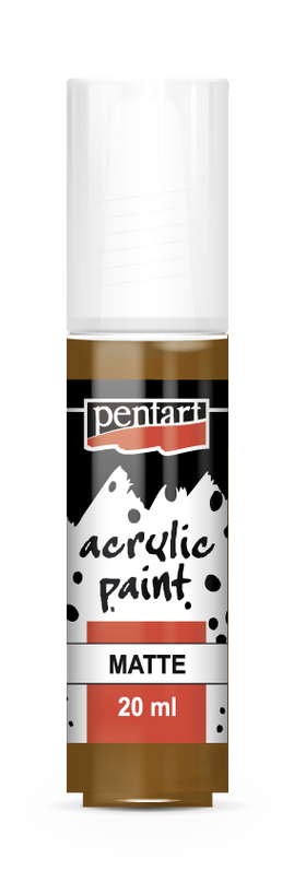 Pentart - Brown - Acrylic Paint Matte