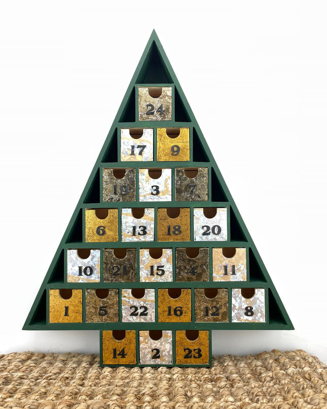 Christmas Tree Gold Silver