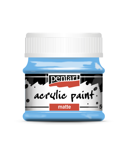 Pentart - Light Blue - Acrylic Paint Matte