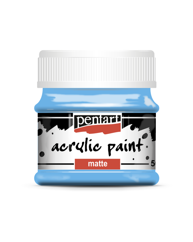 Pentart - Light Blue - Acrylic Paint Matte