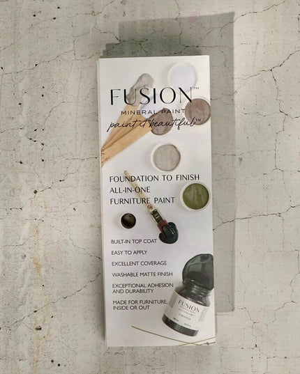 Fusion Mineral Paint True colour card 1
