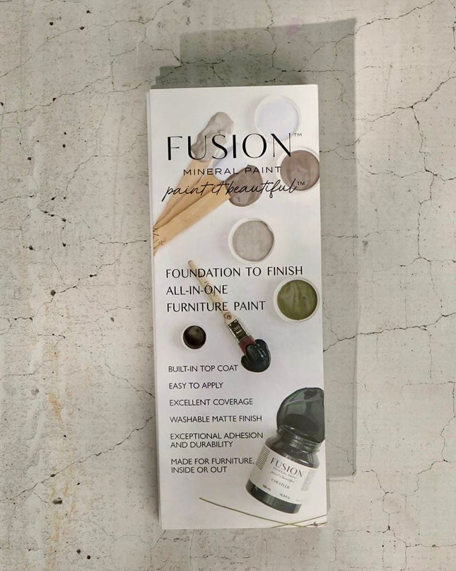 Fusion Mineral Paint True colour card 1