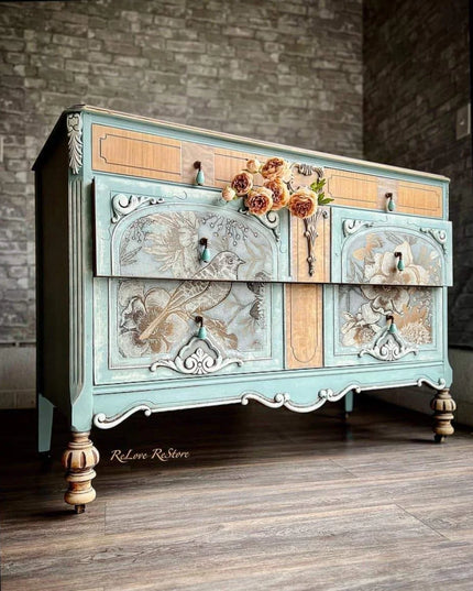 Foil Bird Mint By Michelle