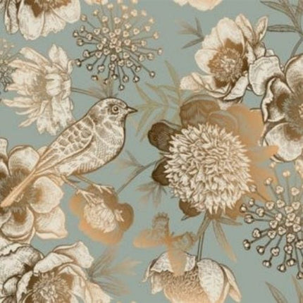 Foil Bird Mint By Michelle