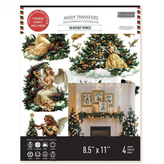 Redesign with Prima - Middy Transfer - Heavenly Wings
