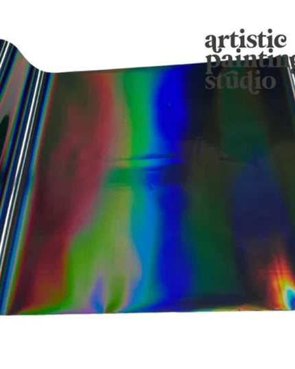Black Rainbow Holographic APS Metallic Foil