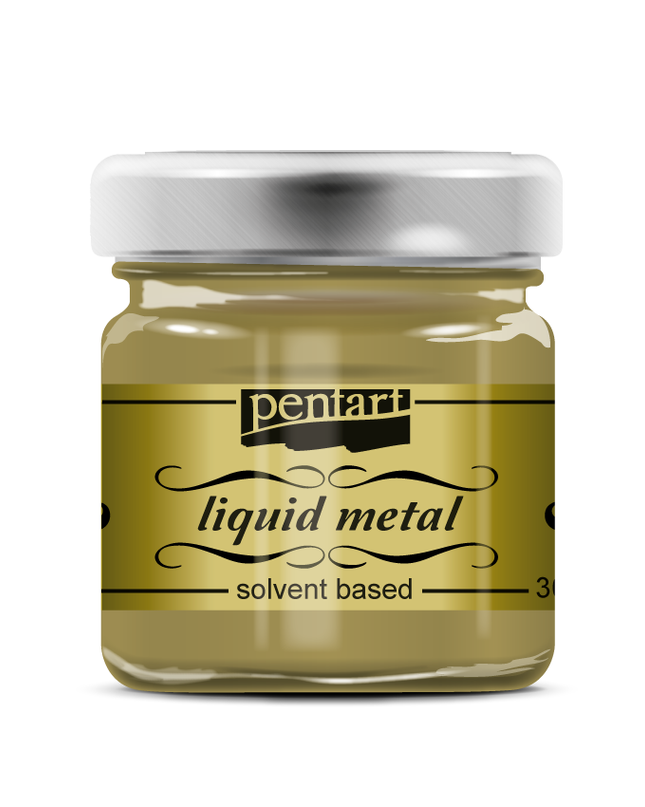 Pentart - Liquid Metal - Gold - 30ml