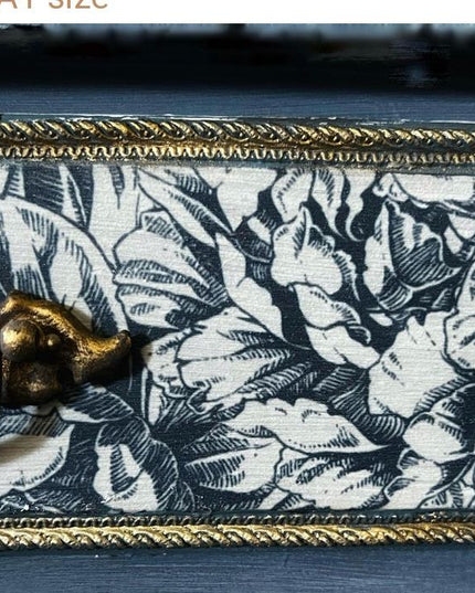 Redesign with Prima - Blue Wallpaper A1 Decoupage Fibre Paper 1