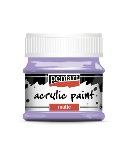 Pentart - Light Lilac - Acrylic Paint Matte