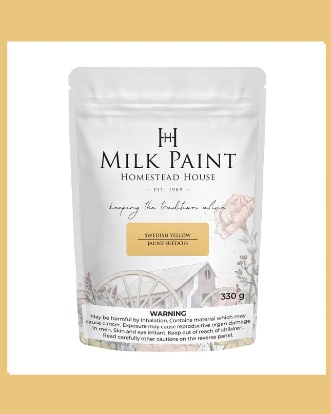 Homestead House Milk Paint Swedish Yellow
