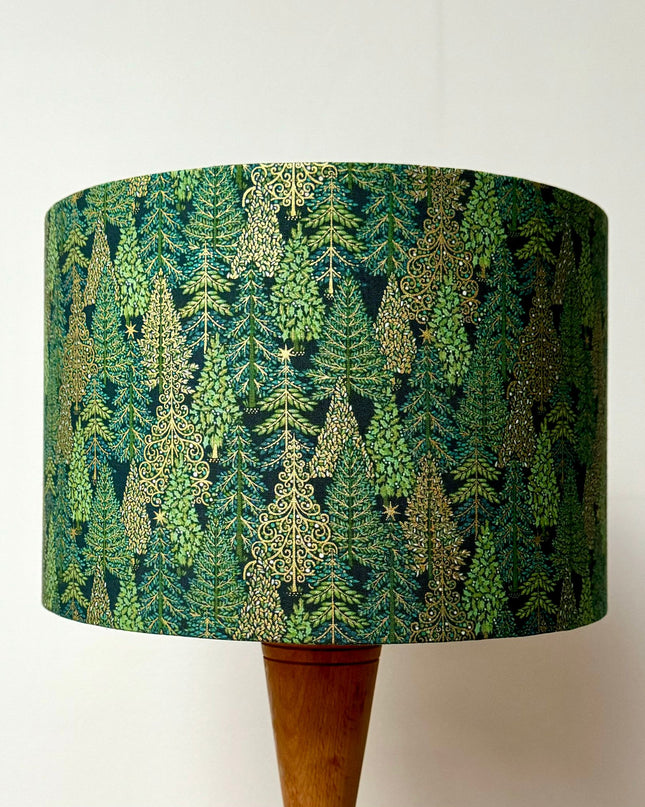 Green Christmas Lampshade 3