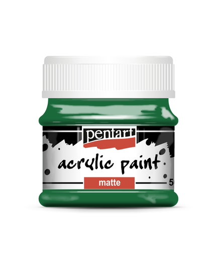 Pentart - Green - Acrylic Paint Matte