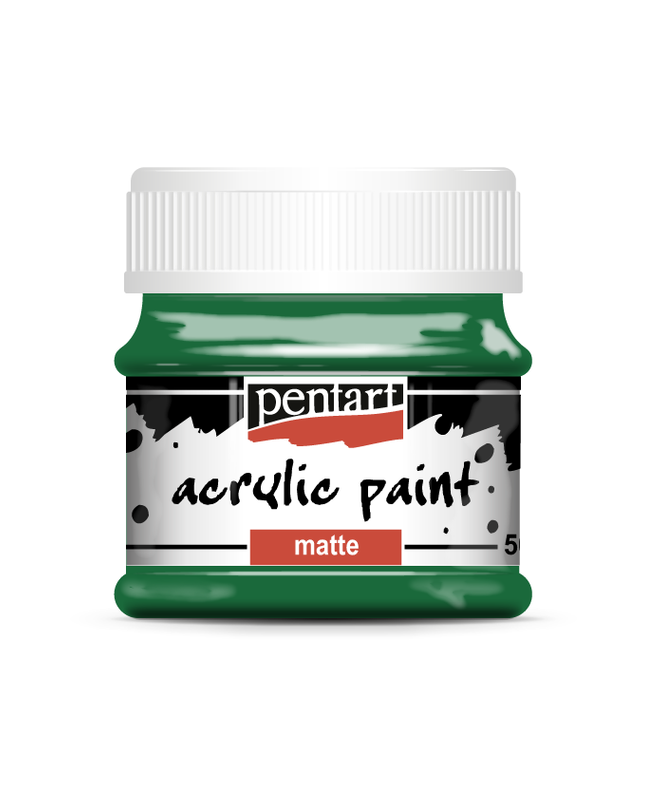 Pentart - Green - Acrylic Paint Matte