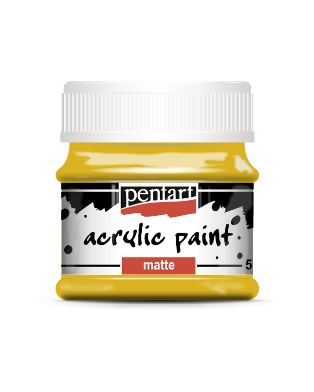 Pentart - Tangerine - Acrylic Paint Matte