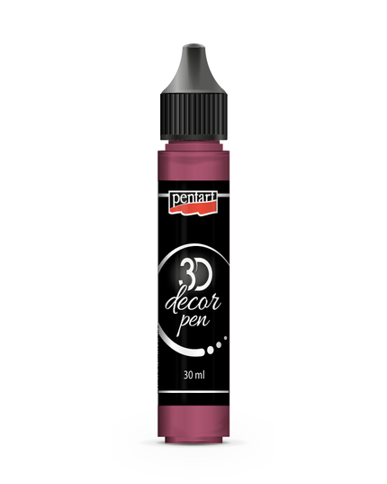 Pentart - Ruby Red - 3D Decor Pen 30ml