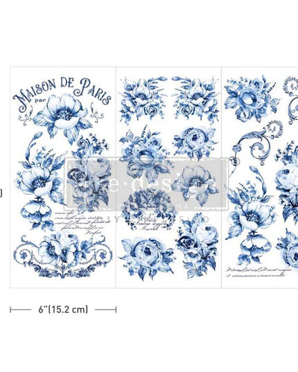 Redesign with Prima Spring Serenade Small Decor Transfer