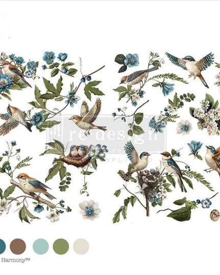 Redesign with Prima - Aviary Elegance - Decor Transfer