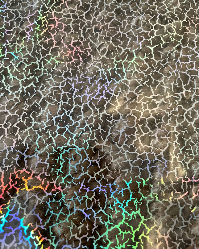 Holy Crackle Metallic Foil