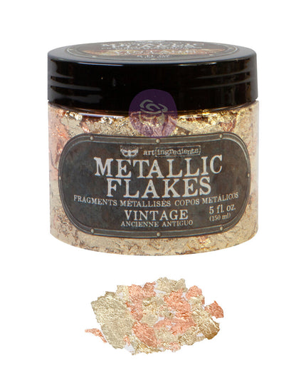 Vintage With Metallic Flakes