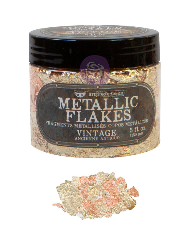 Vintage With Metallic Flakes