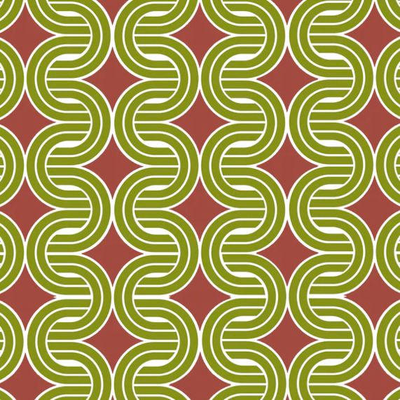 Retro Chains Peel & Stick Stencil