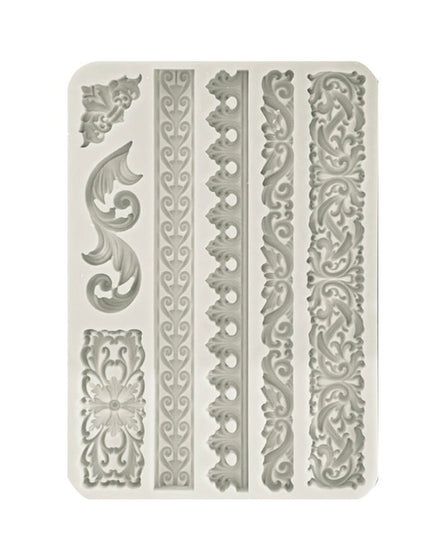 STAMPERIA Silicon Mould Greek Borders